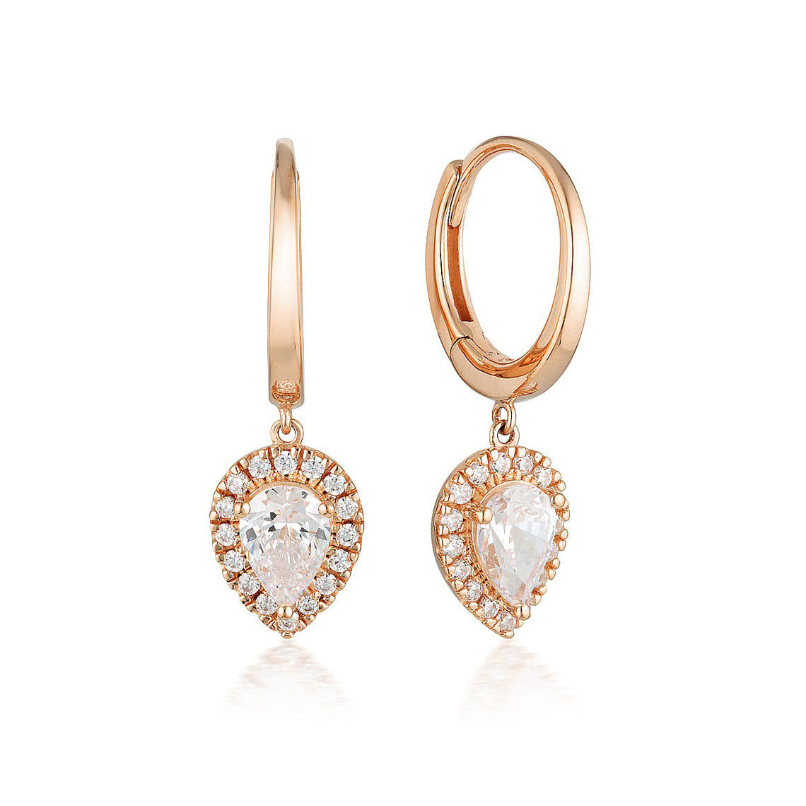 Luxe Splendore Earrings Rose Gold
