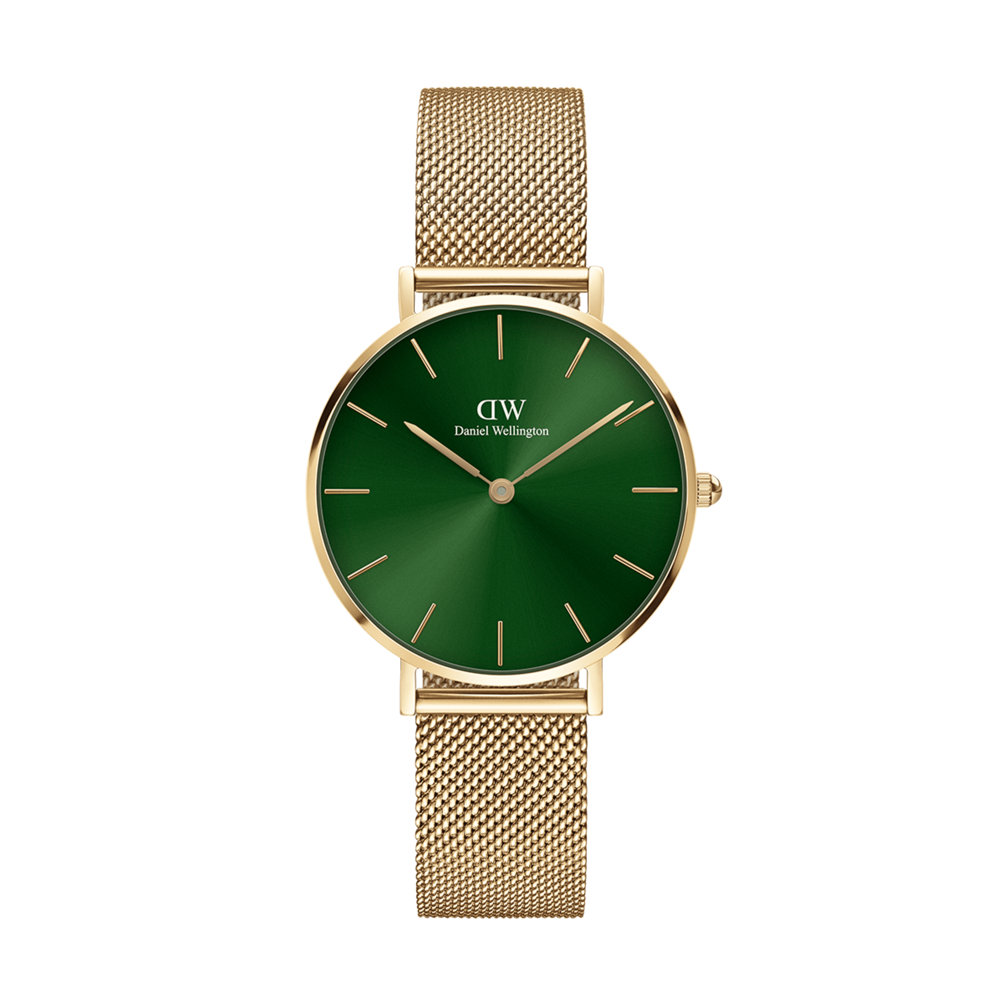 Daniel Wellington Petite Emerald 28 Gold & Goldreen Watch