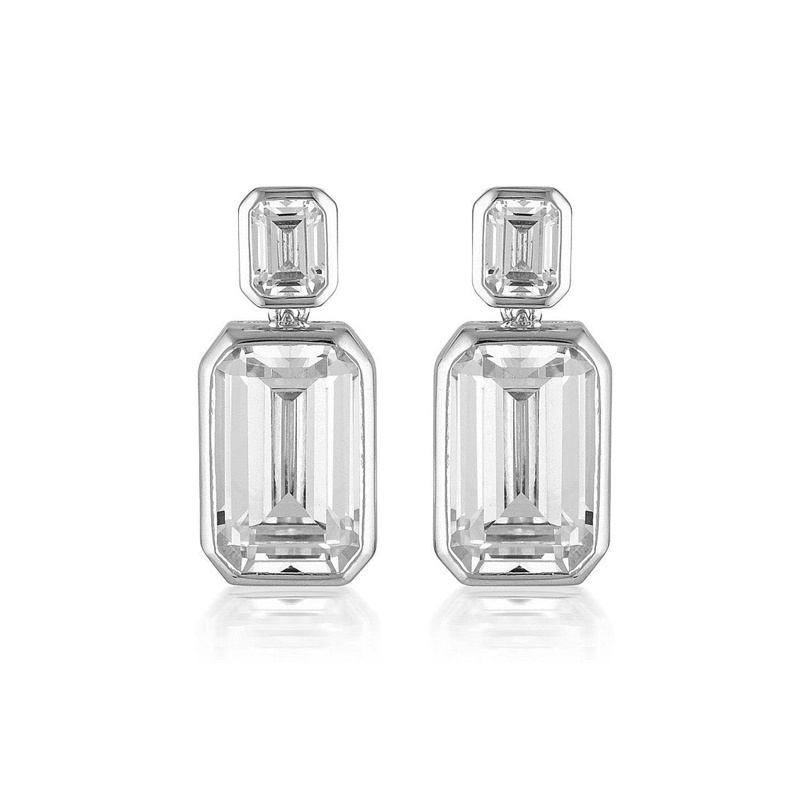 Luxe Sontuosa Earrings Silver