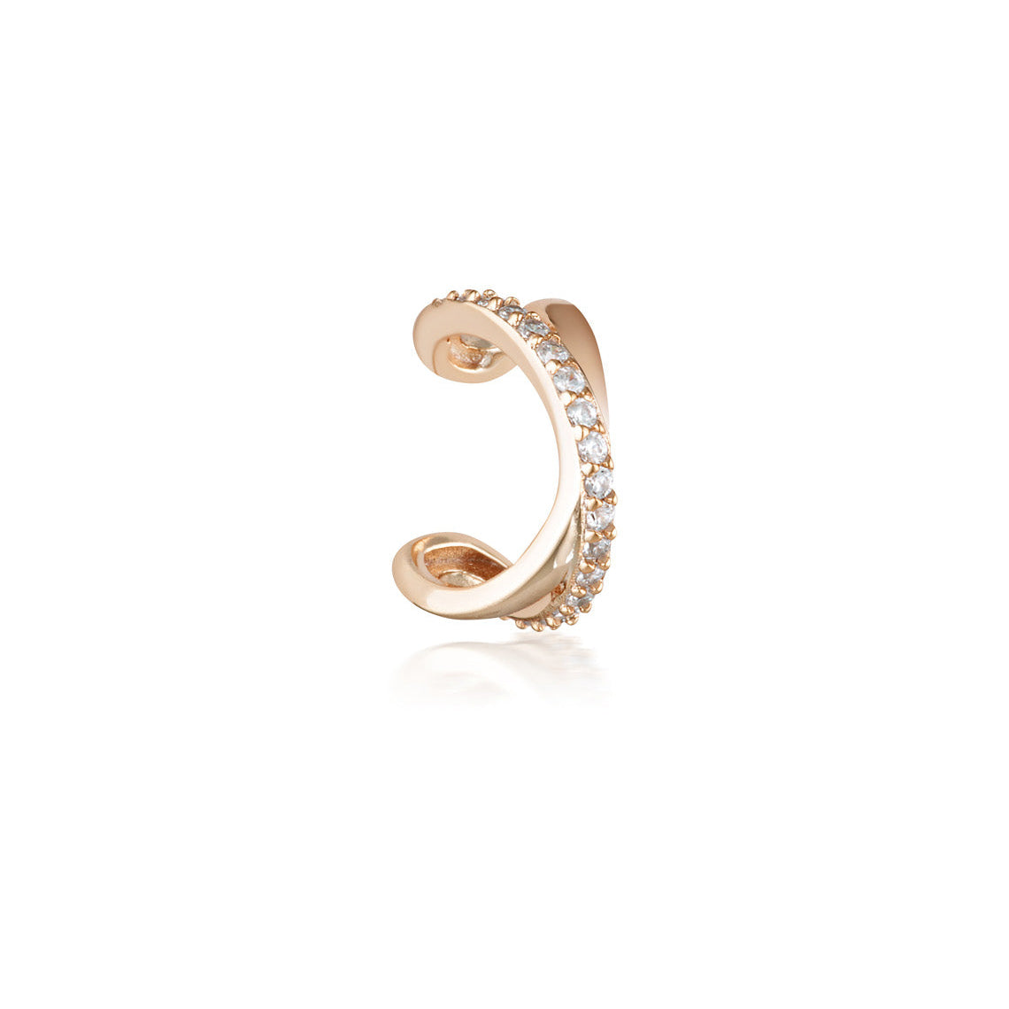 Signature Twist Ear Cuff Rose Gold