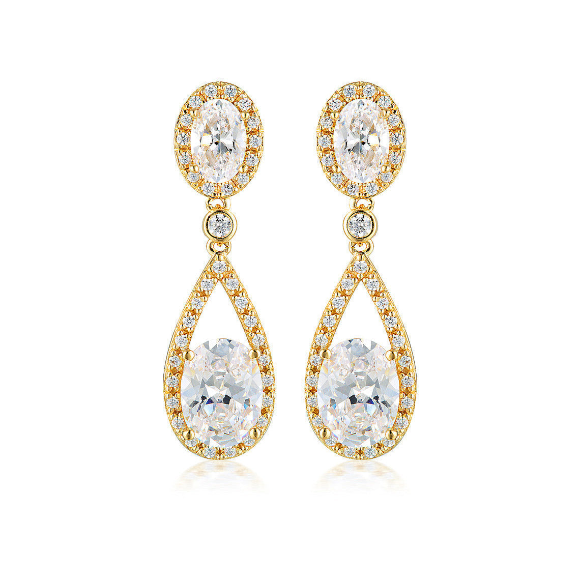 Aurora Radience Earrings Gold