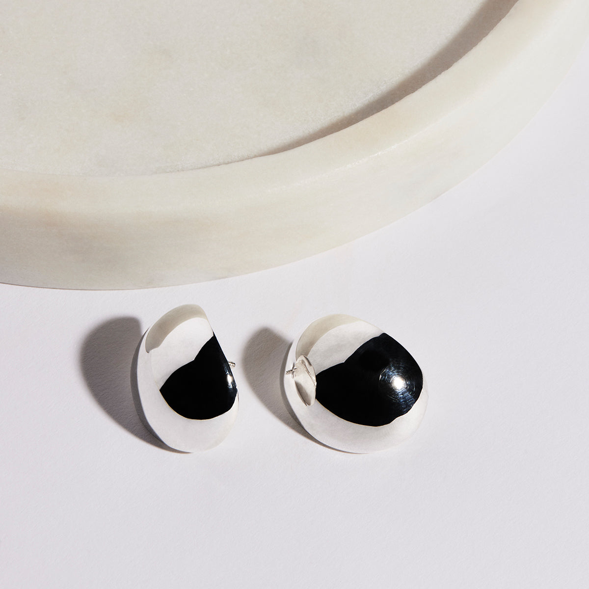 NAJO Fairwinds Silver Stud Earrings