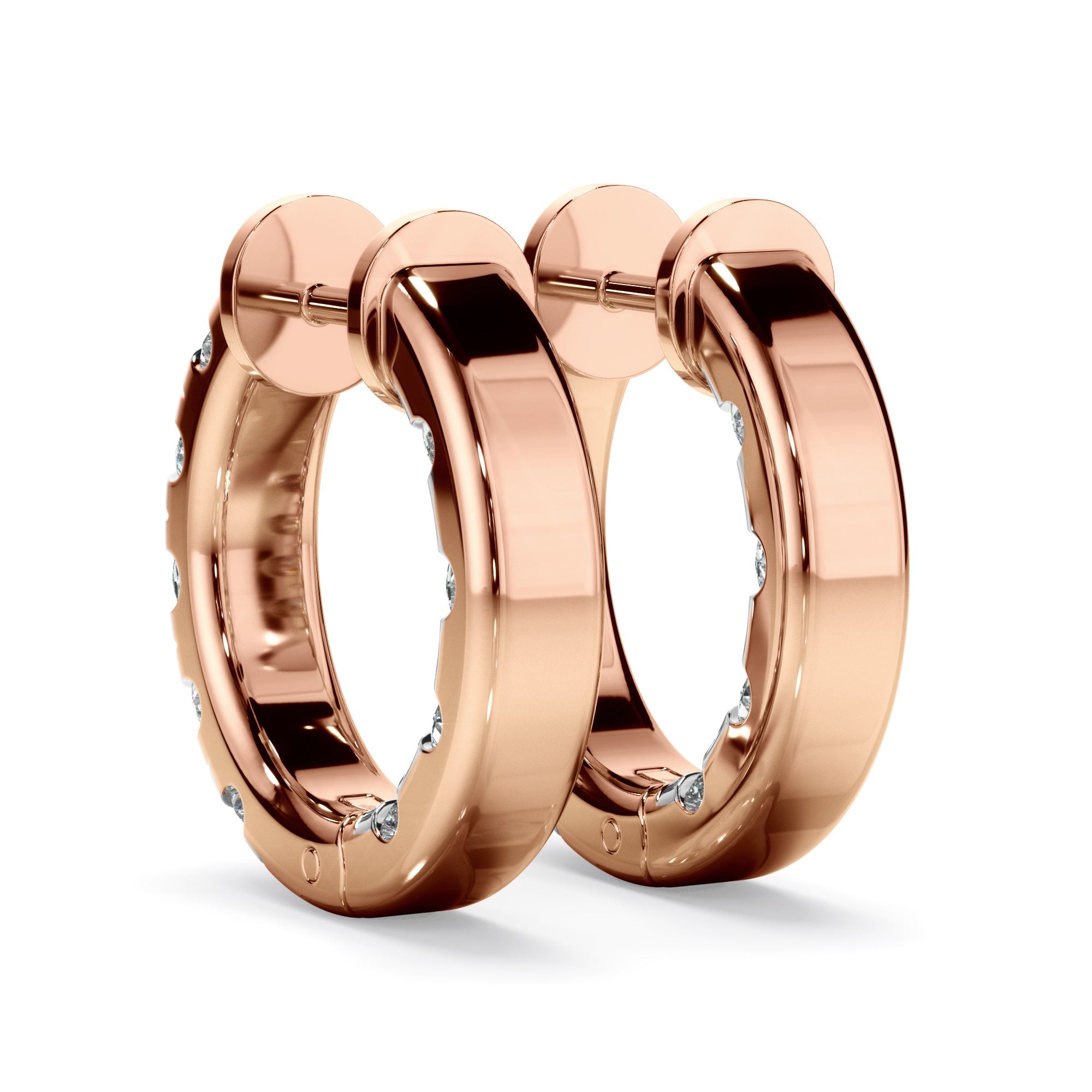 1.75ct Lab Grown Diamond Huggie Earrings