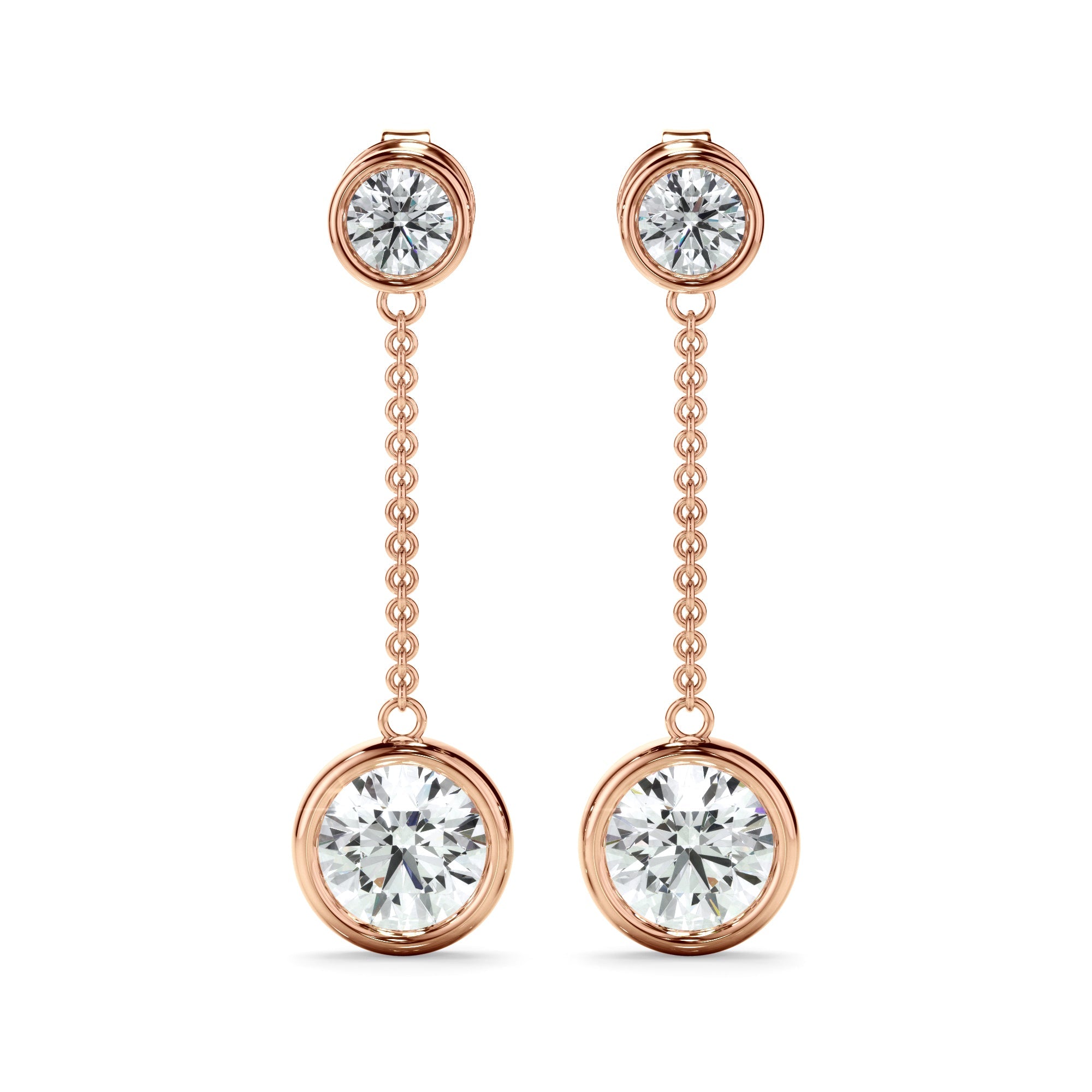1.50ct Lab Grown Diamond Drop Earrings
