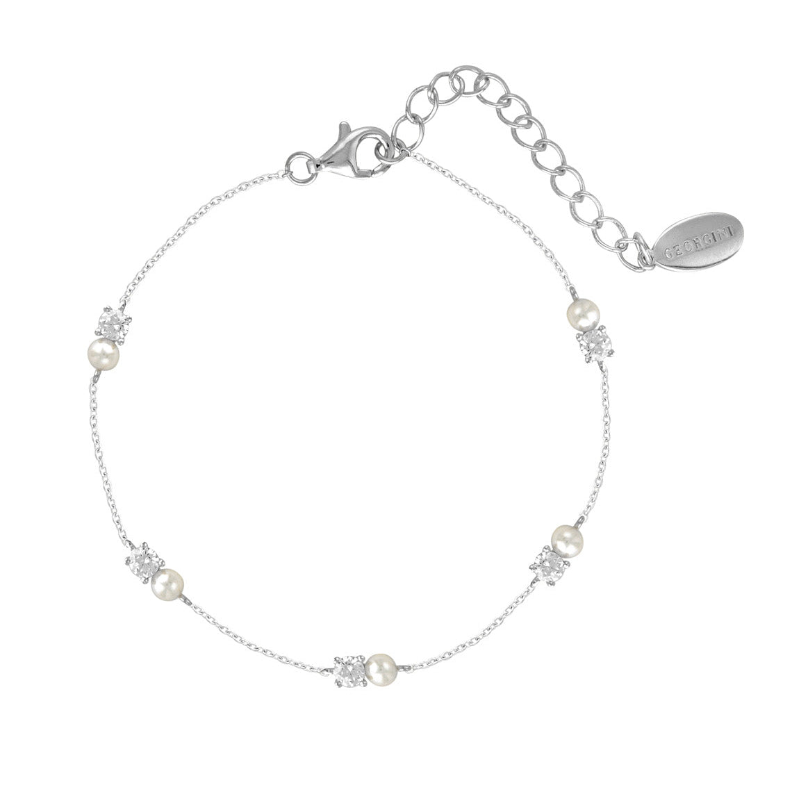 Noel Nights Snow Drop Bracelet Silver