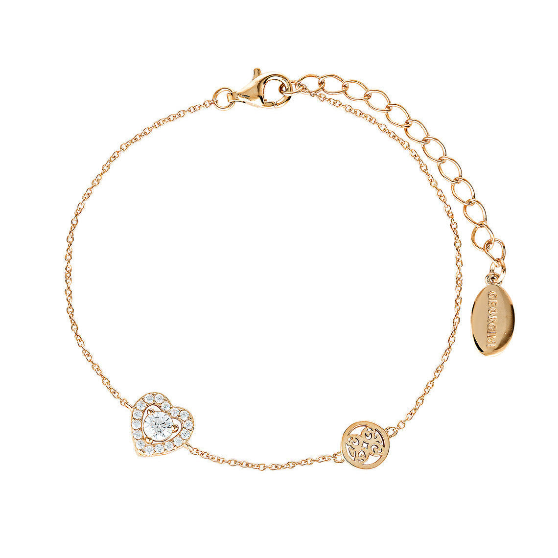 Signature Sealed with A Kiss Bracelet Rose Gold