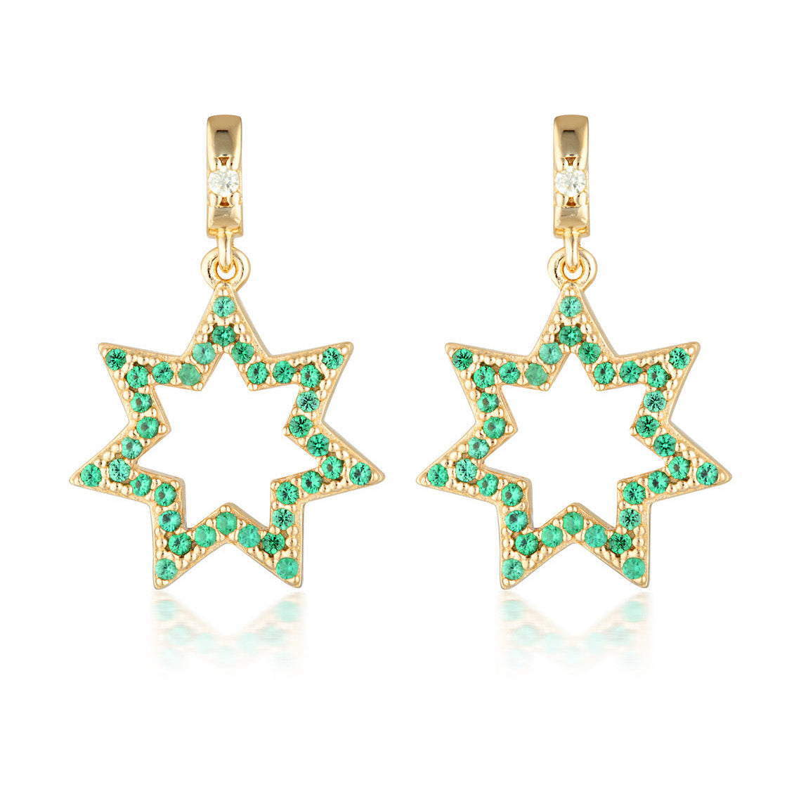 Star Earrings Gold