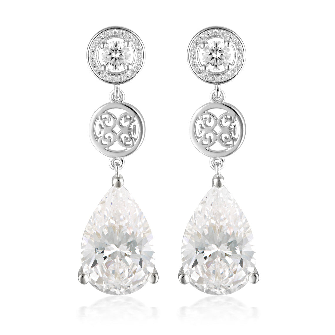 Signature Memento Earrings Silver