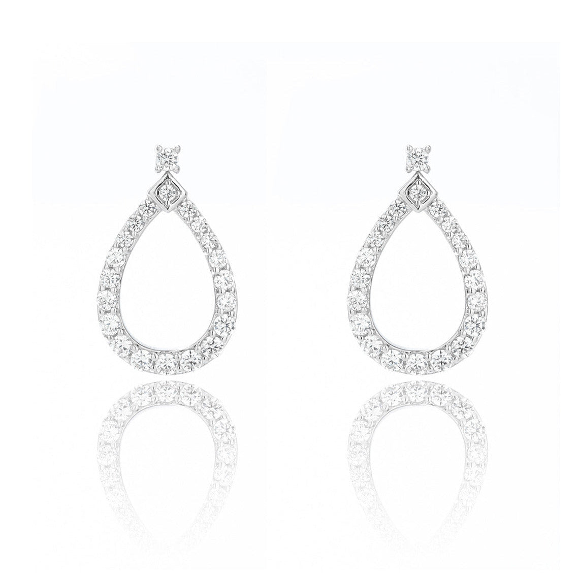 Goddess Freya Earrings Silver