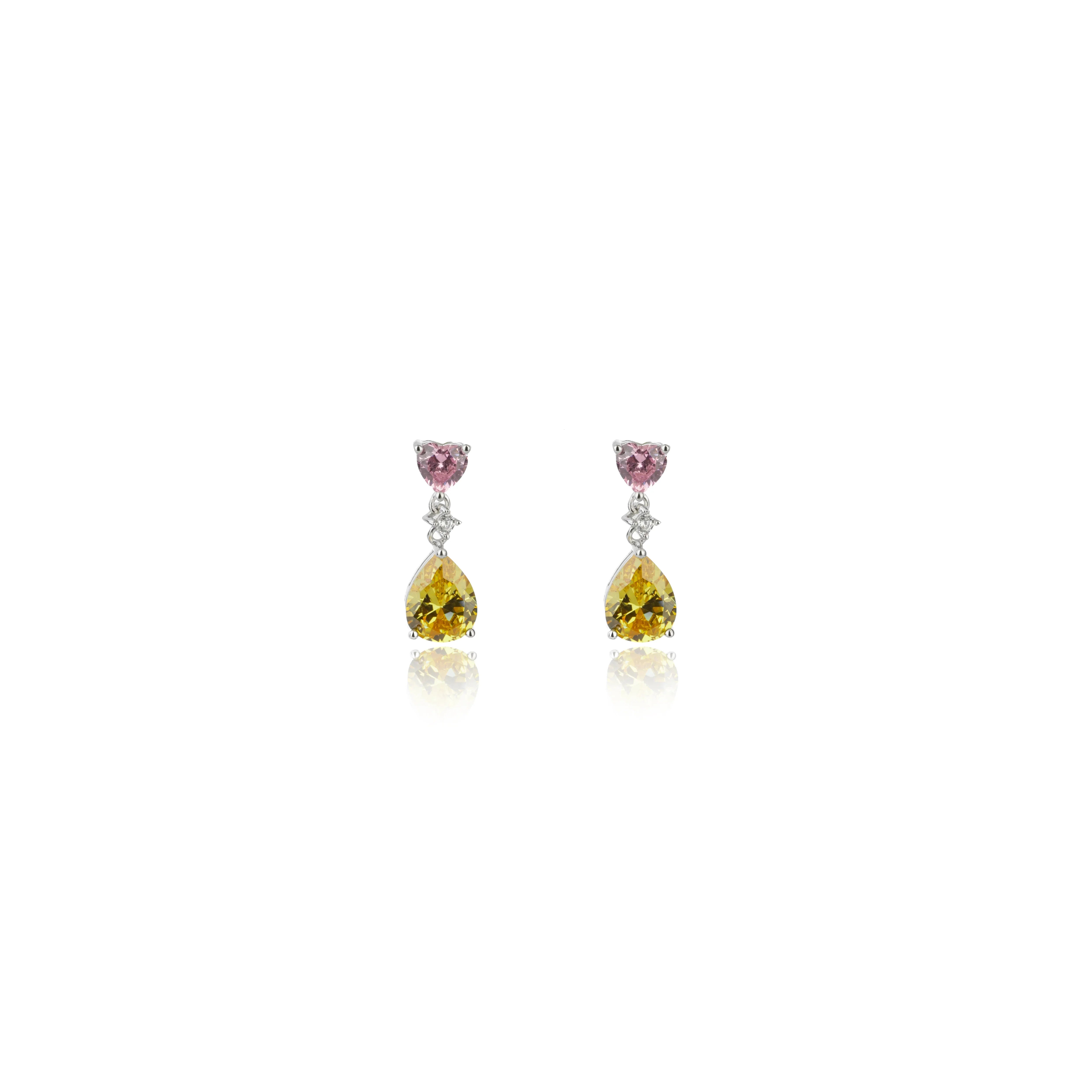 Georgini Sweetheart Dream Earrings Silver