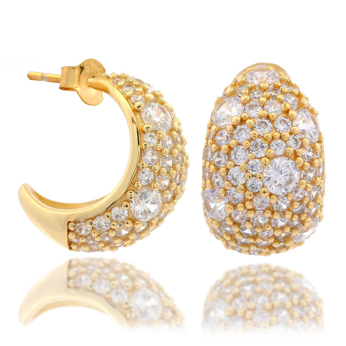 Georgini Sydney Soiree Double Bay Earrings Gold