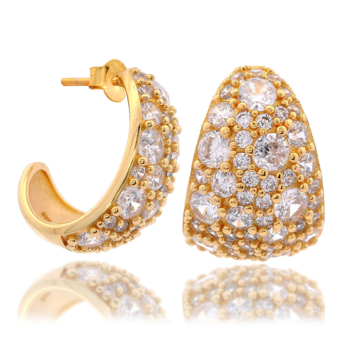 Georgini Sydney Soiree Rose Bay Earrings Gold