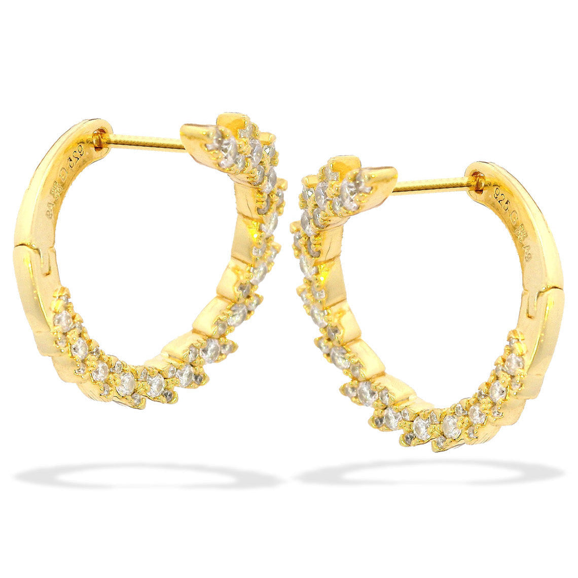 Georgini Sydney Soiree Point Piper Earrings Gold