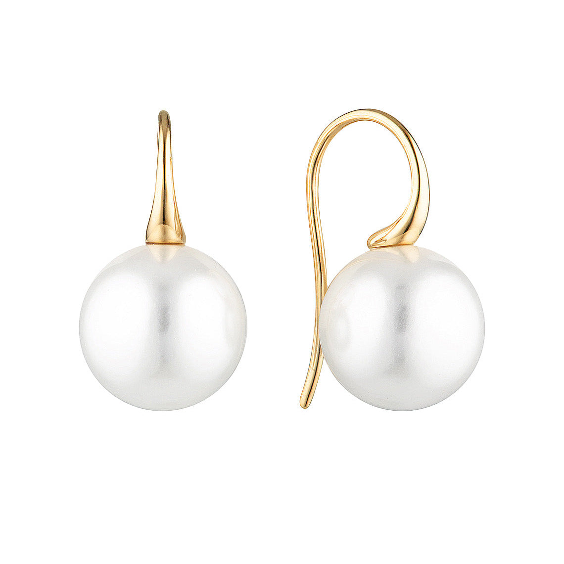 Natural Pearl Earring Gold