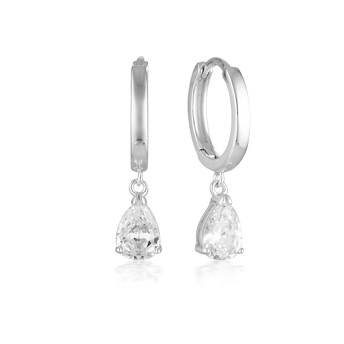 Pia Hoop Earrings Silver