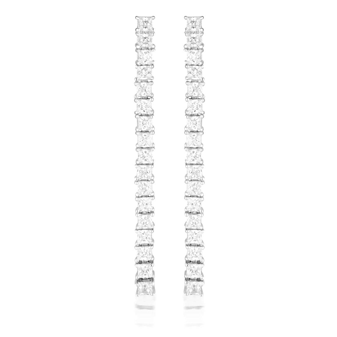 Iconic Bridal Vera Earrings Silver