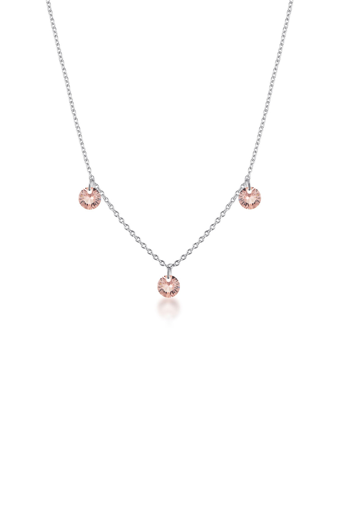 Georgini Mirage Ethereal Morganite Silver