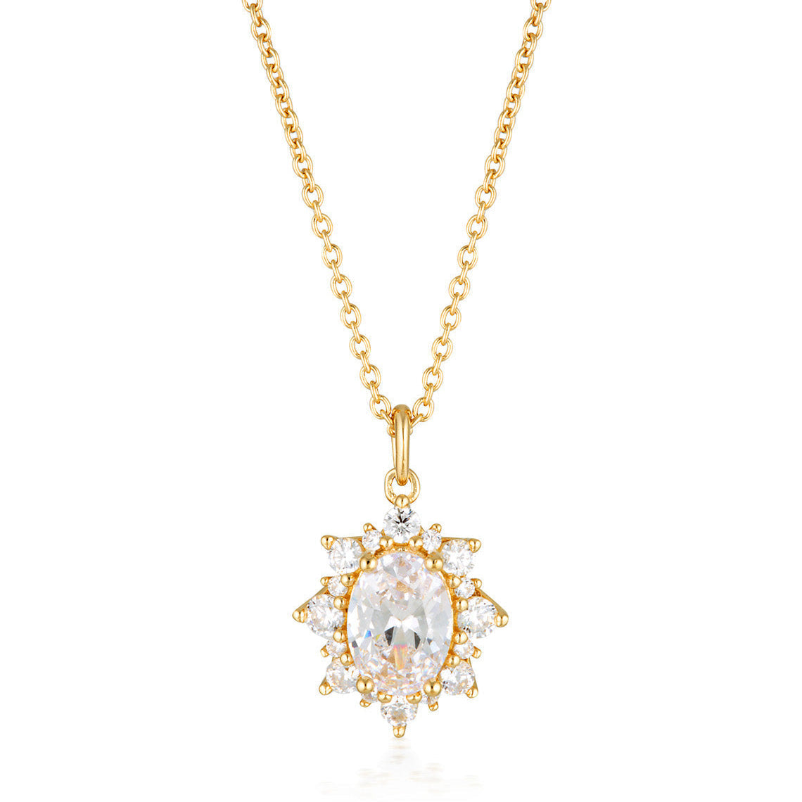 Iconic Bridal Eloise Pendant Gold