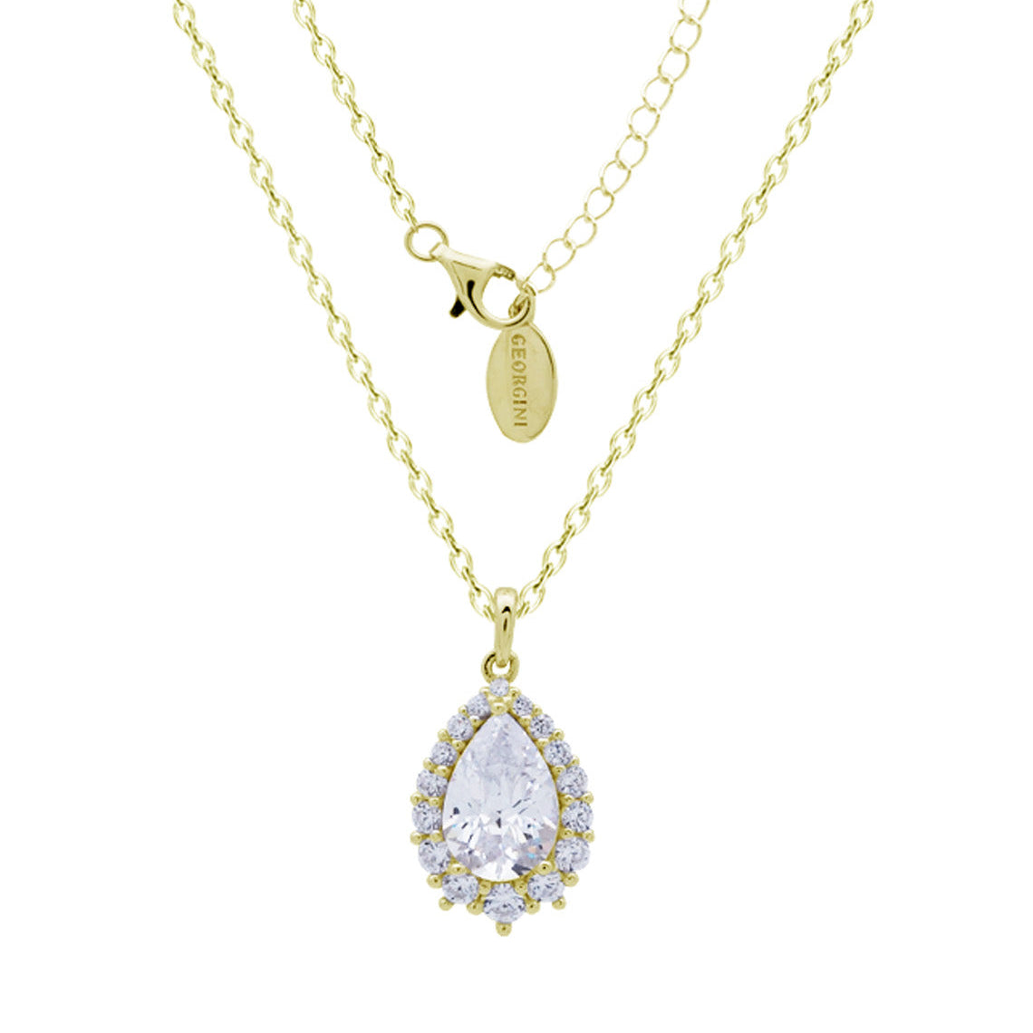 A Christmas Journey Elegant Pendant Gold