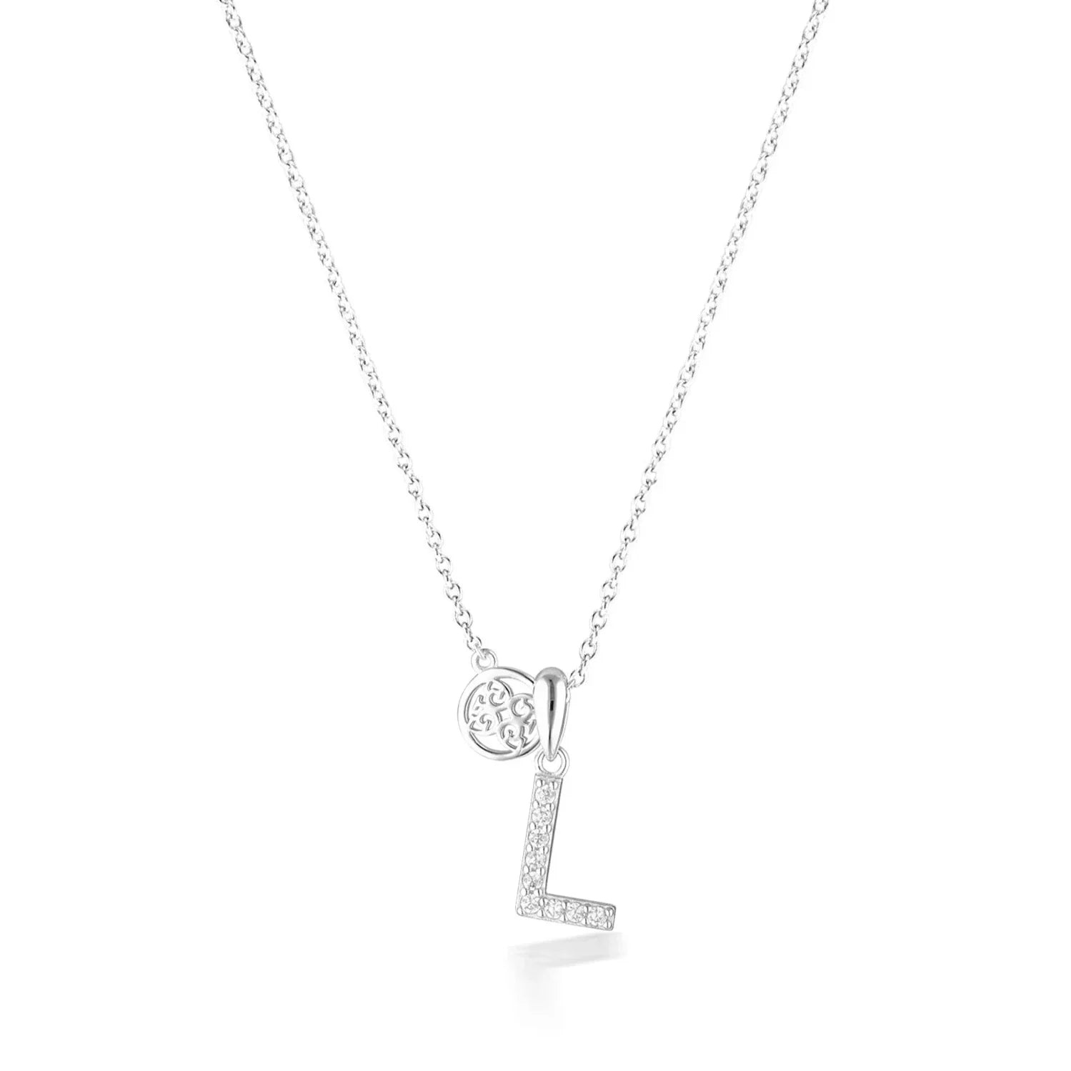 Georgini Luxury Letters L Initial Pendant Silver