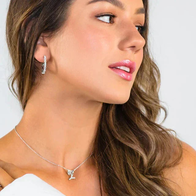 Georgini Luxury Letters Y Initial Pendant Silver