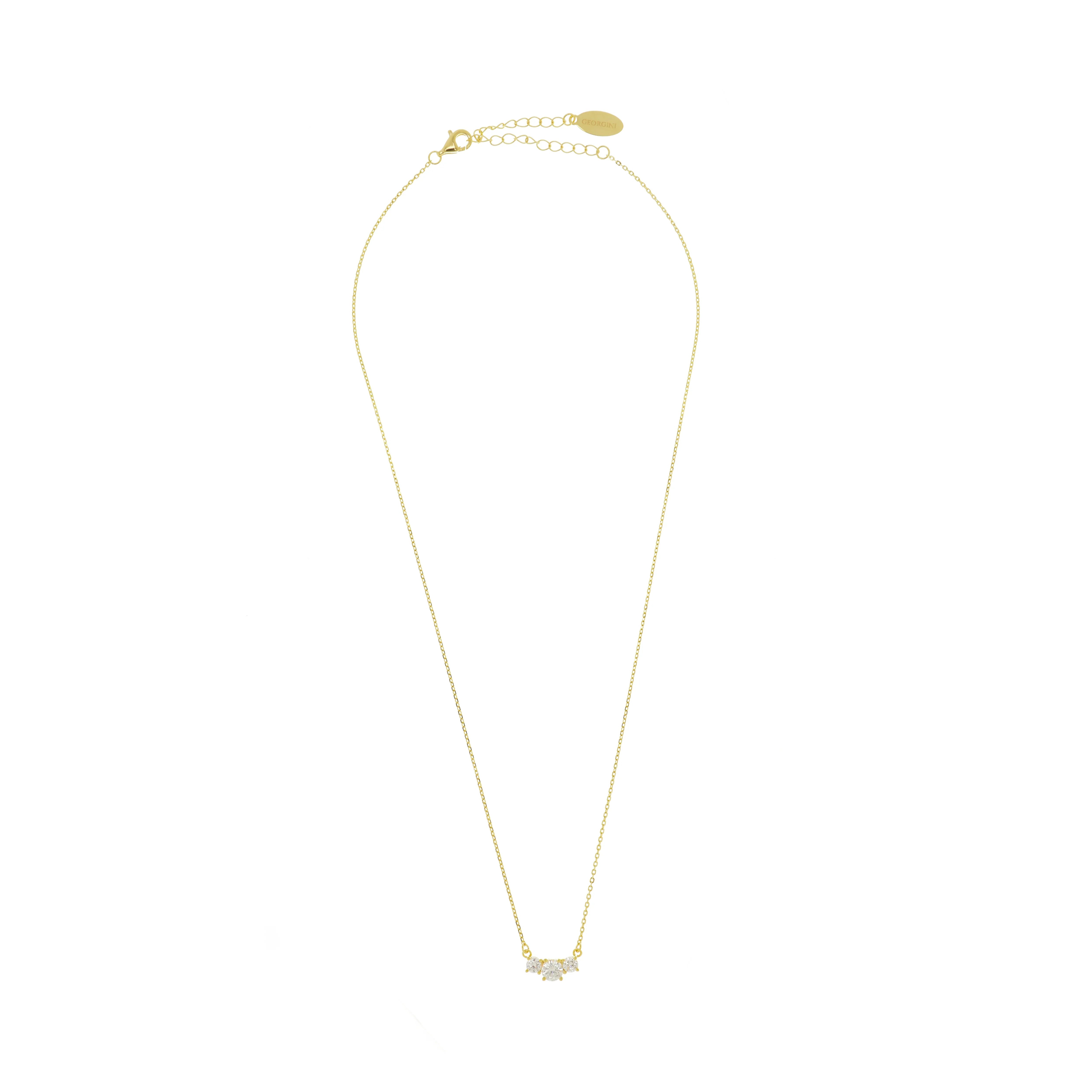 Georgini Gifts Trilogy Pendant Gold