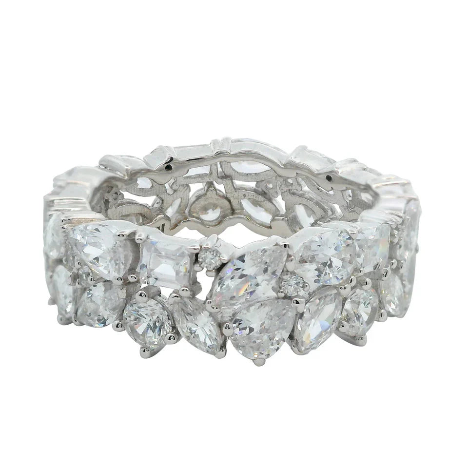 Georgini Midnight Velvet Limited Edition Starlight Ring Silver