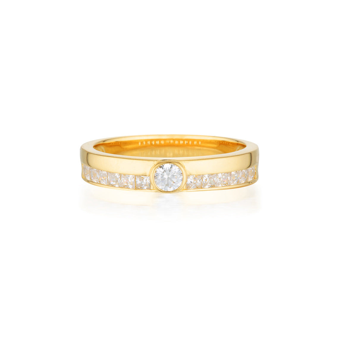 Stellar Lights Gold Orion Ring