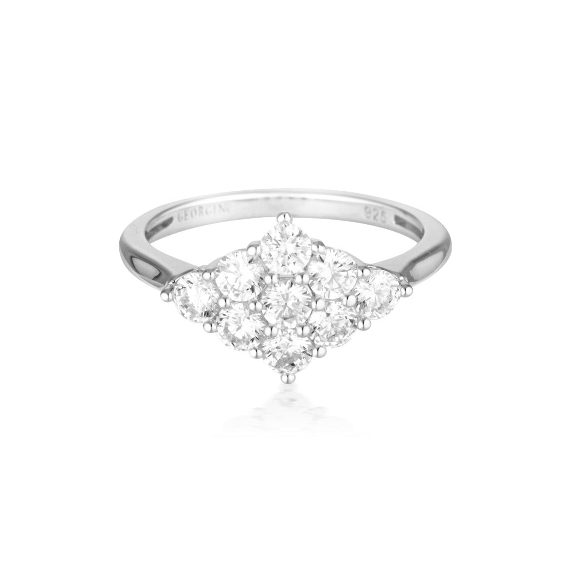Rock Star Glam Silver Ring