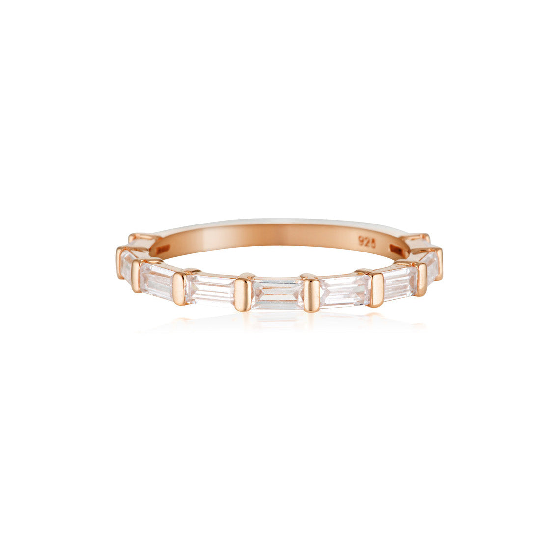 Georgini The Layered Edit Trys Ring Rose Gold