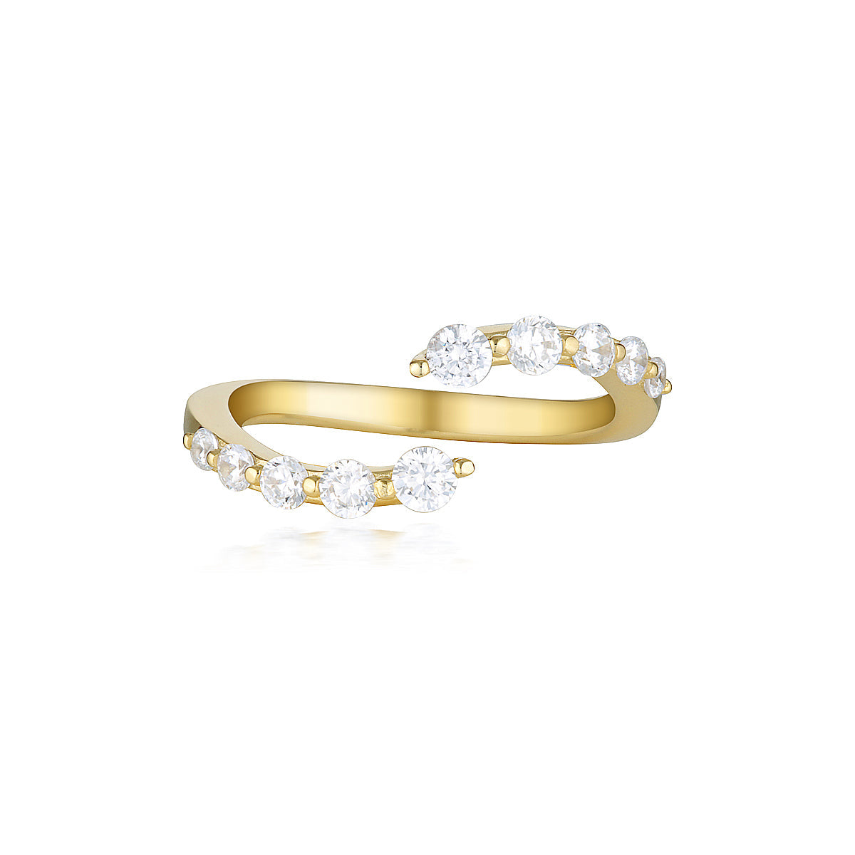 Red Carpet Venice Ring Gold