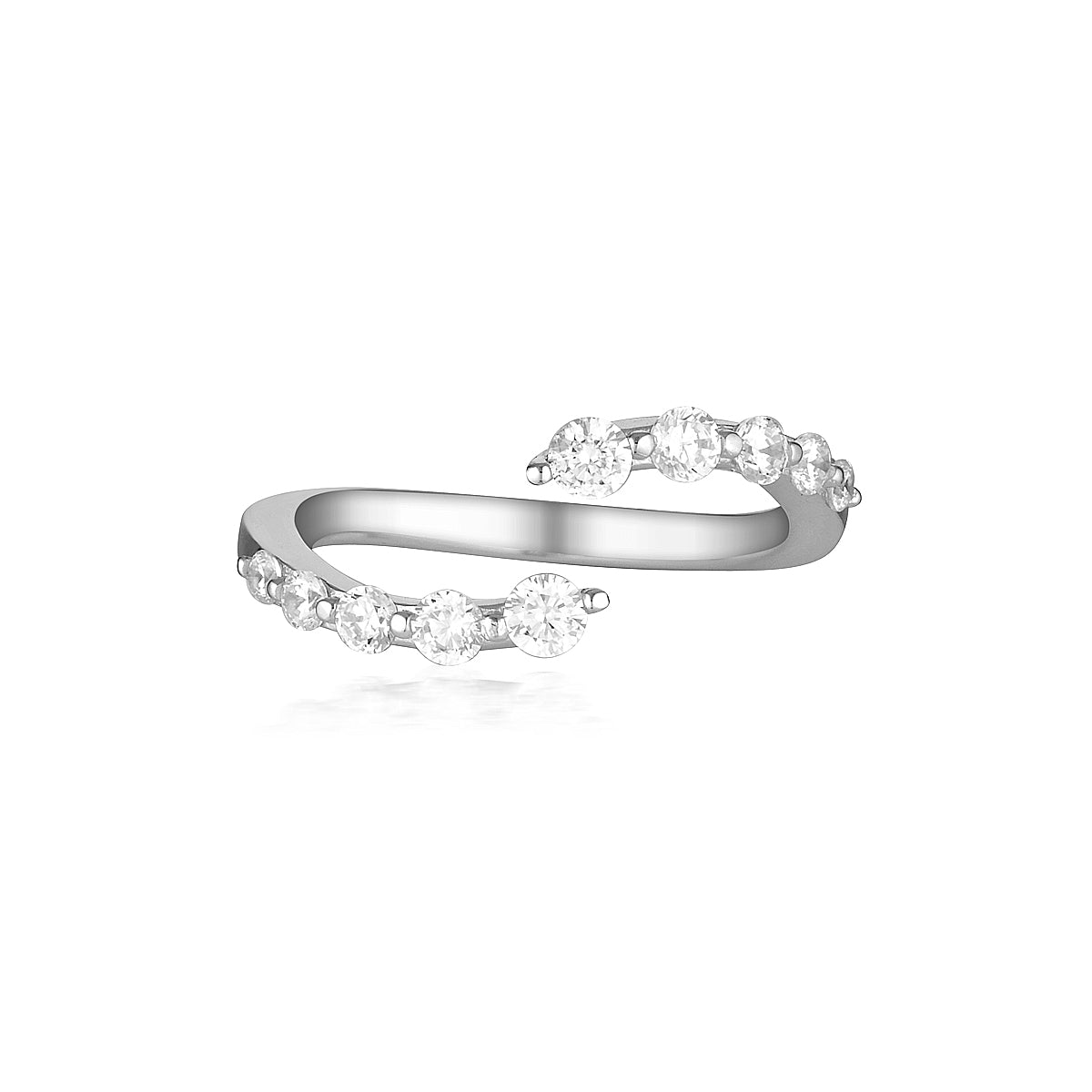 Red Carpet Venice Ring Silver