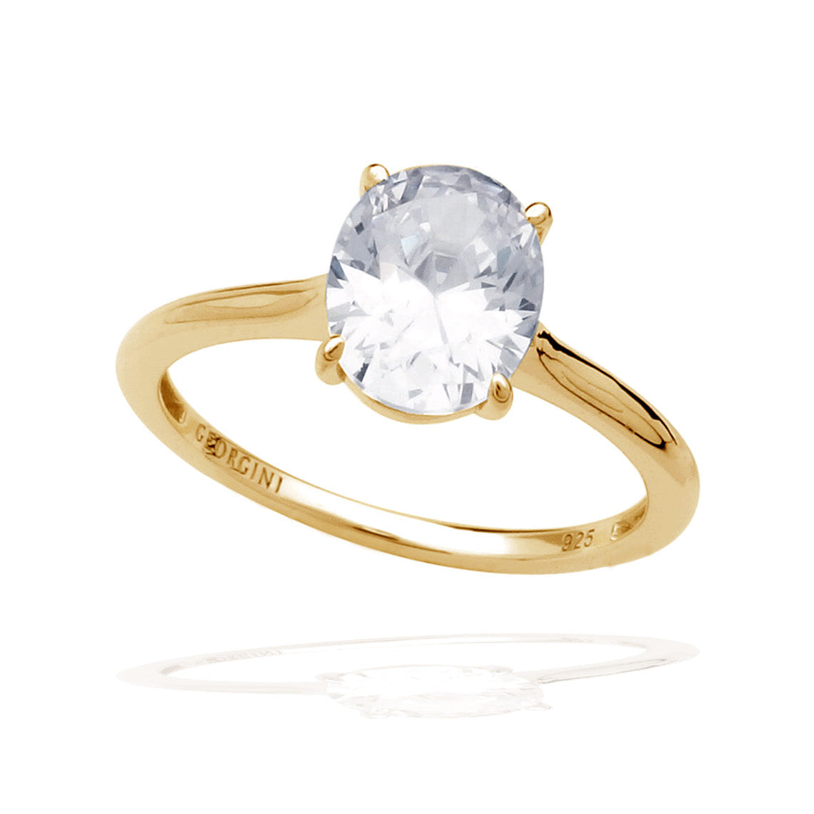 A Christmas Journey Ellipse Solitaire Gold