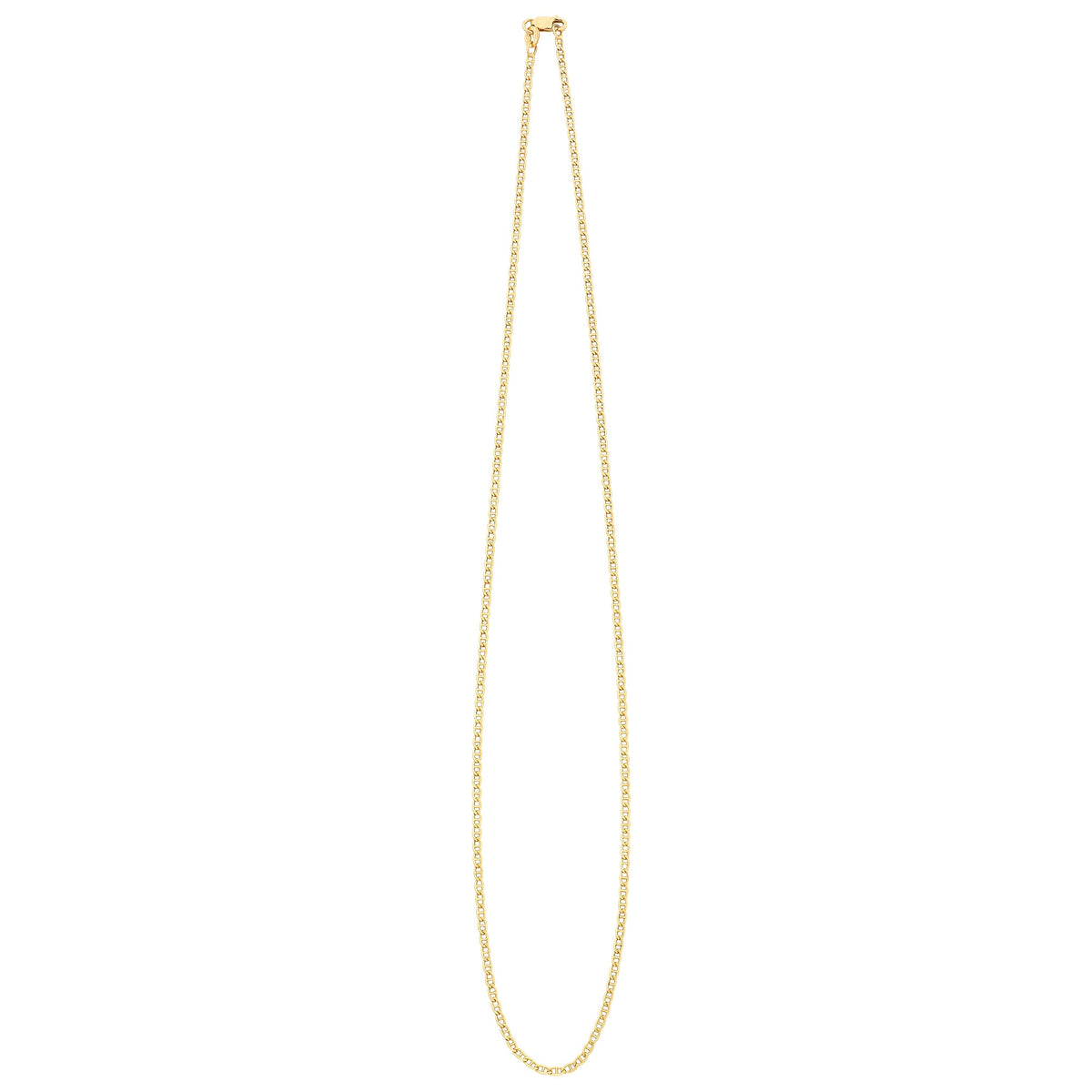 9ct Gold Silver Filled 45cm Chain