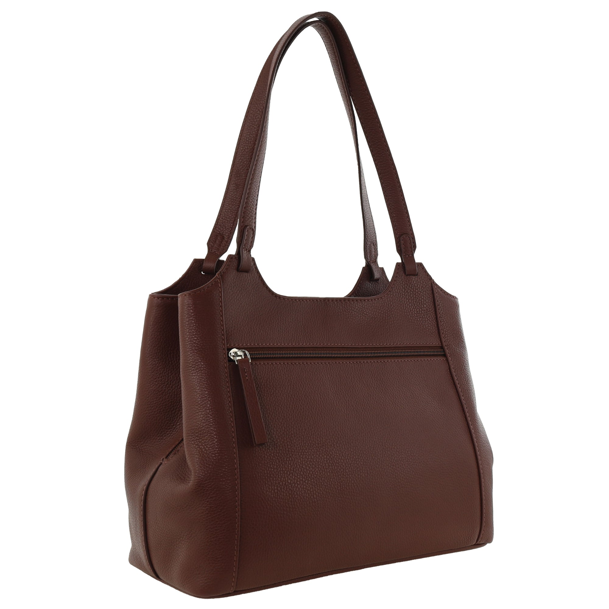 Pierre Cardin Ladies Leather Tote in Black