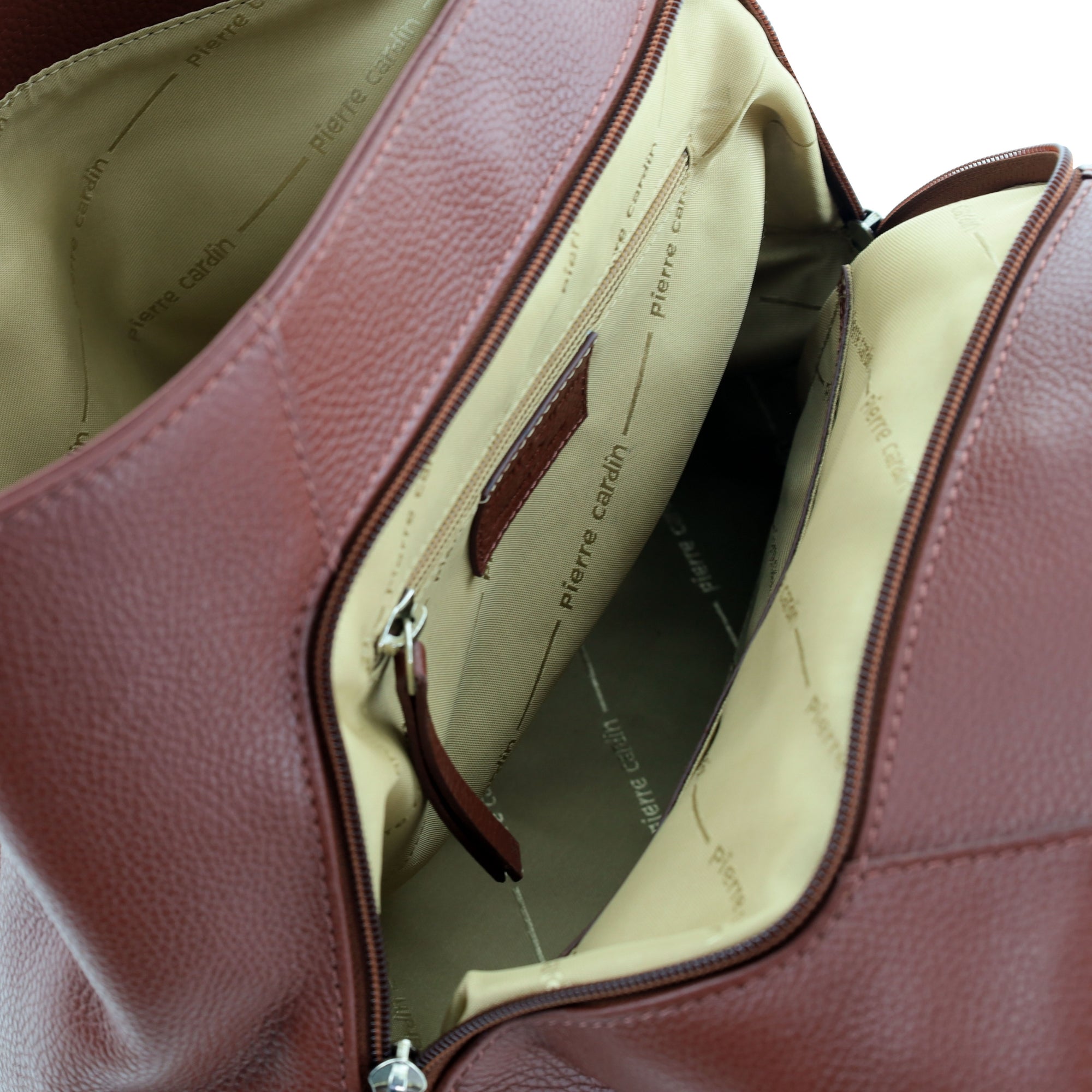 Pierre Cardin Ladies Leather Tote in Black