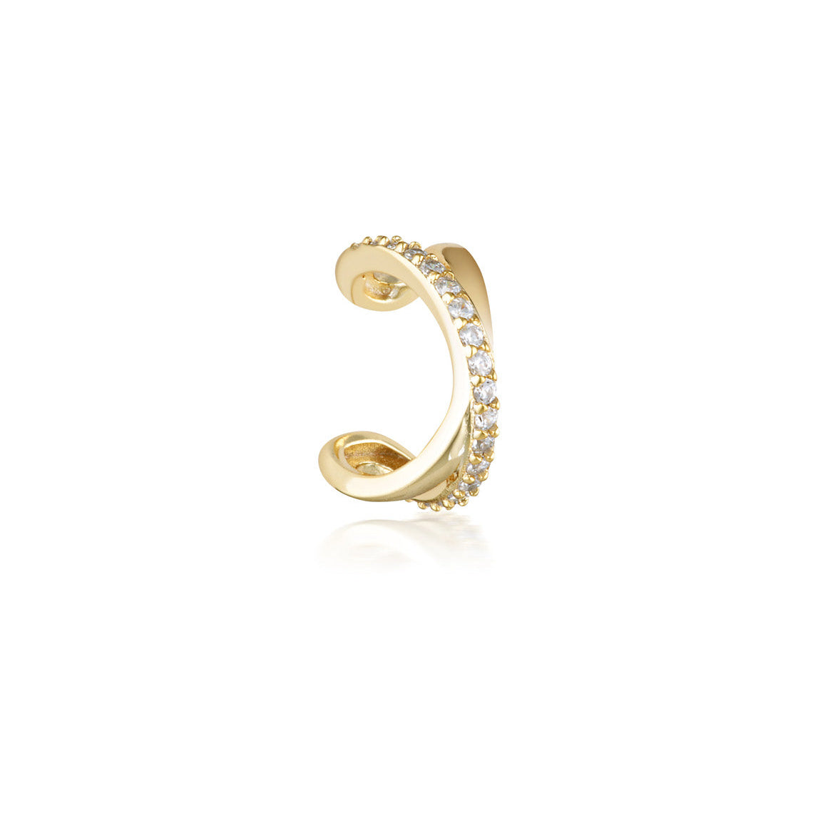 Signature Twist Ear Cuff Gold