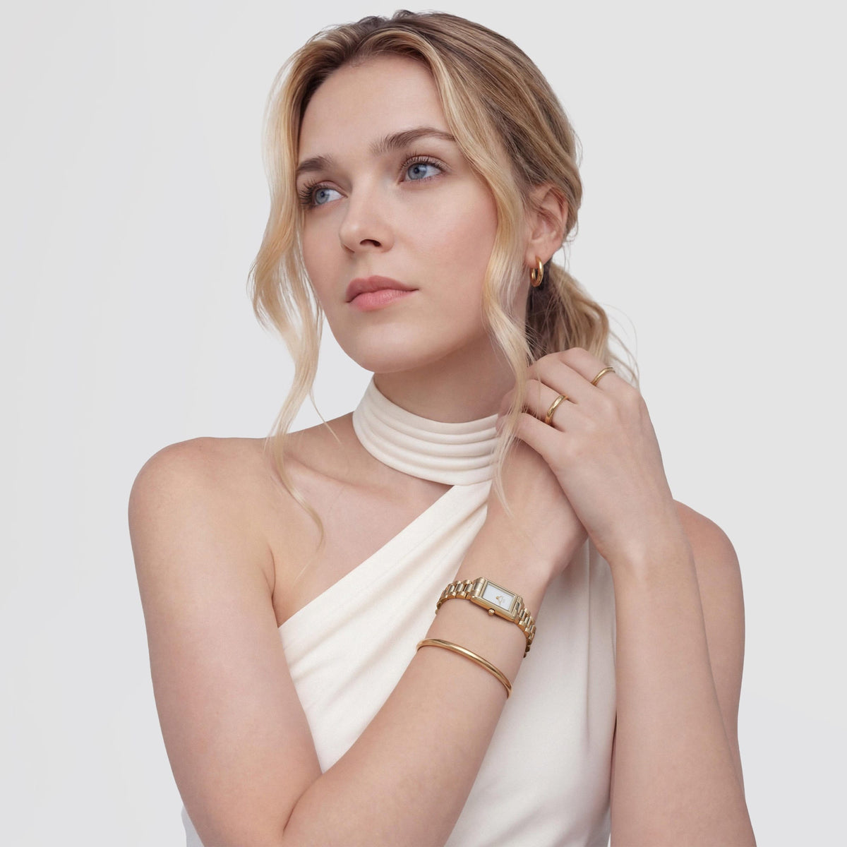 Daniel Wellington Bound Mini 3-Link Gold