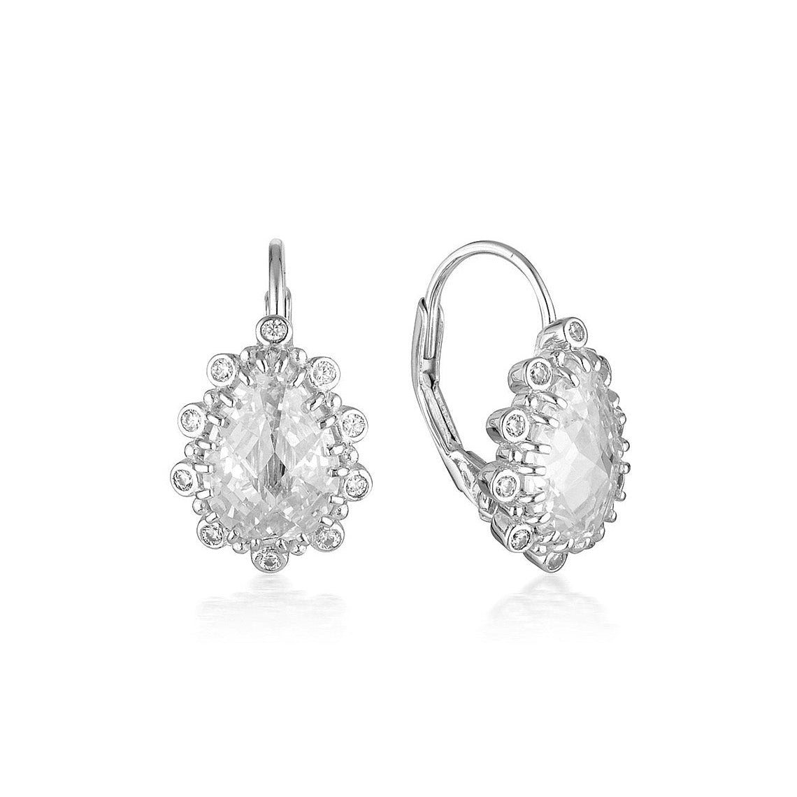 Luxe Oppulenza Earrings Silver