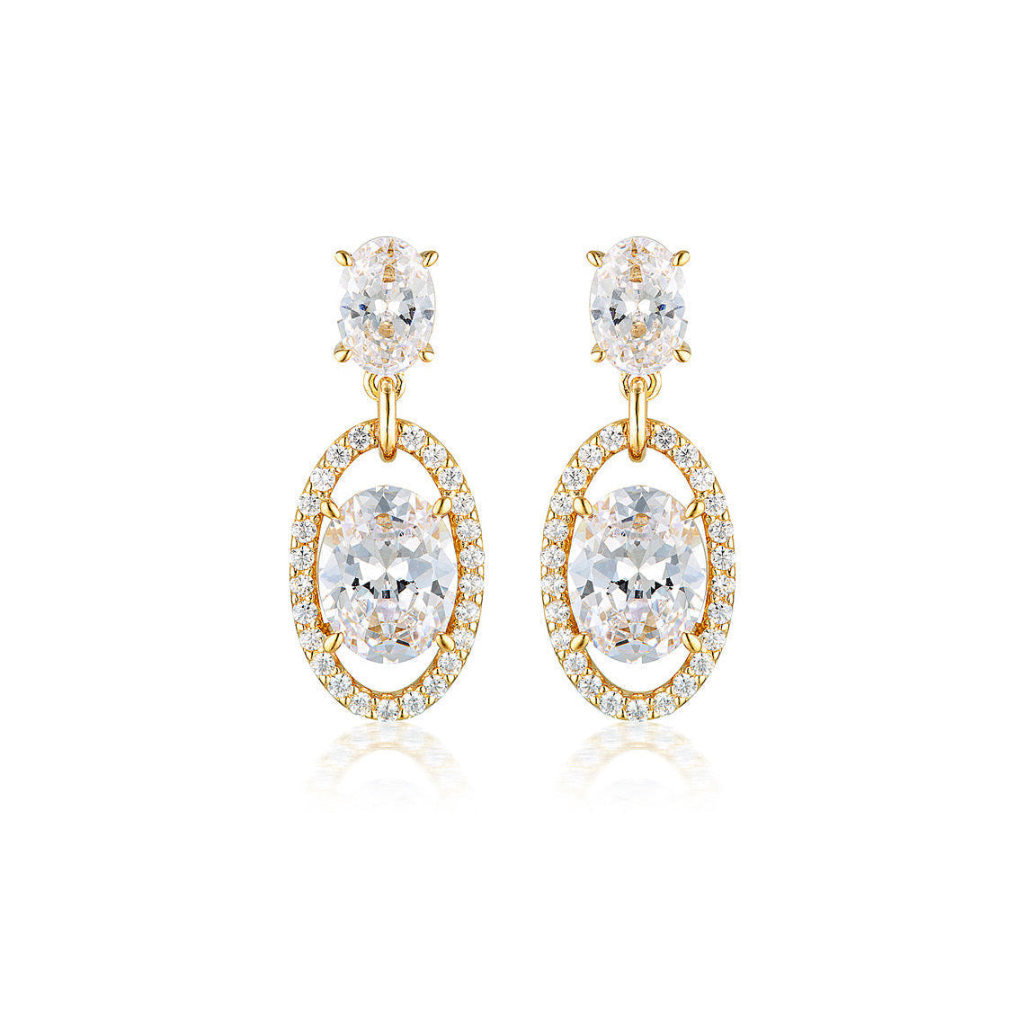 Aurora Heaven Earrings Gold