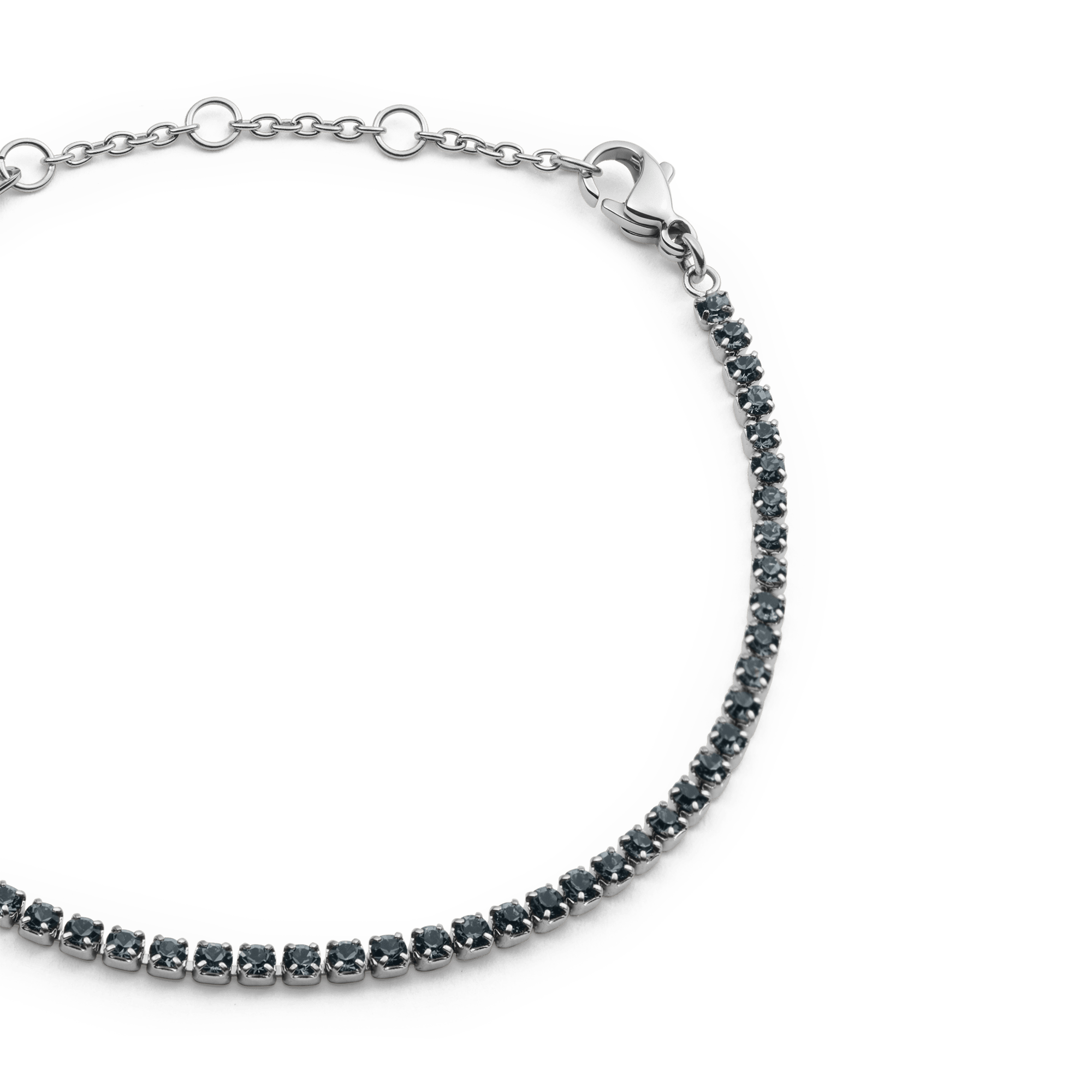 Daniel Wellington Classic Tennis Bracelet Nightfall Silver