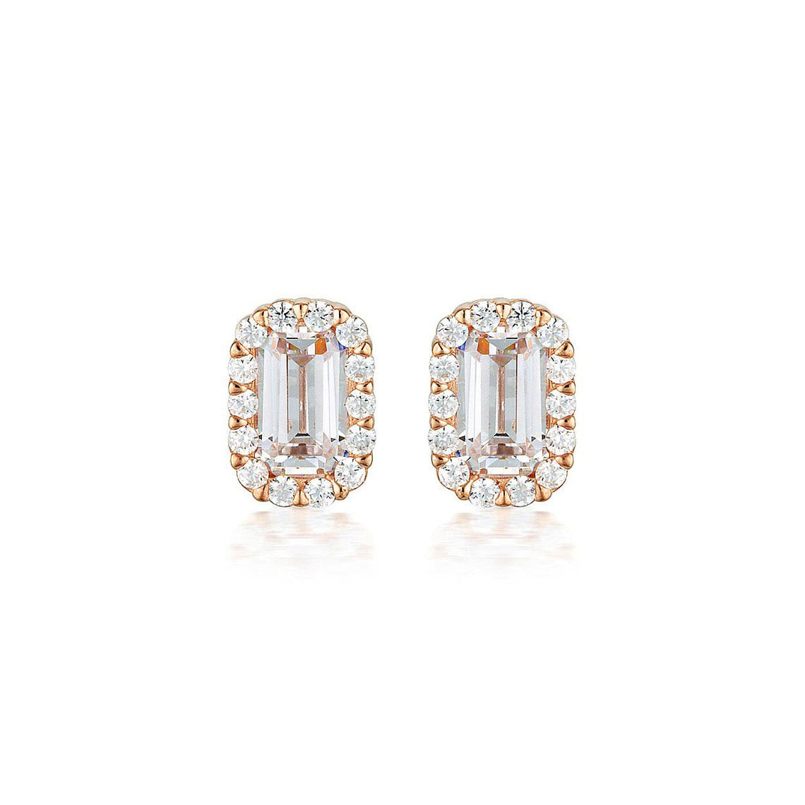 Paris Stud Earring Rose Gold