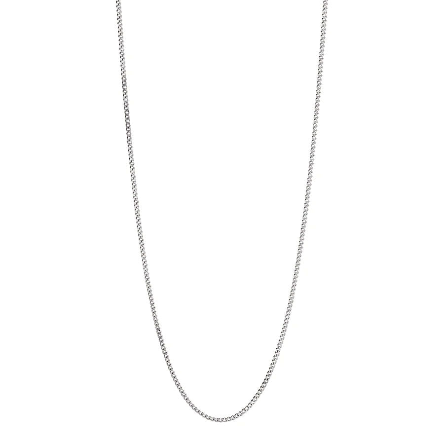 NAJO Cuban Mens Silver Chain 2.1mm (55cm)