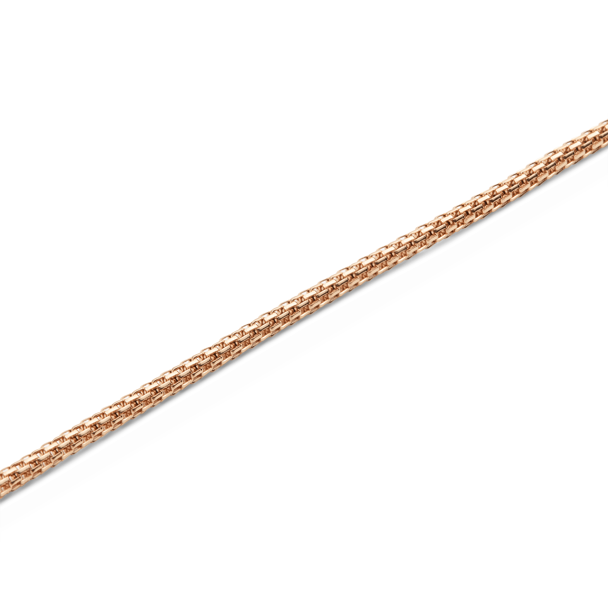 Daniel Wellington Tide Mesh Necklace Rose Gold 1.8