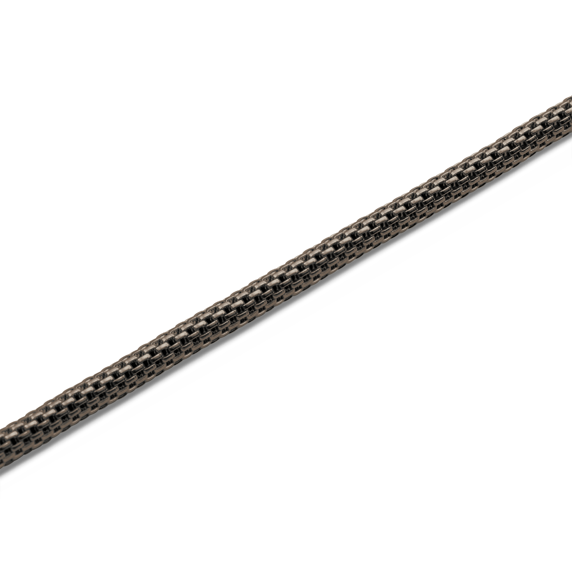 Daniel Wellington Tide Mesh Necklace Graphite 2.8