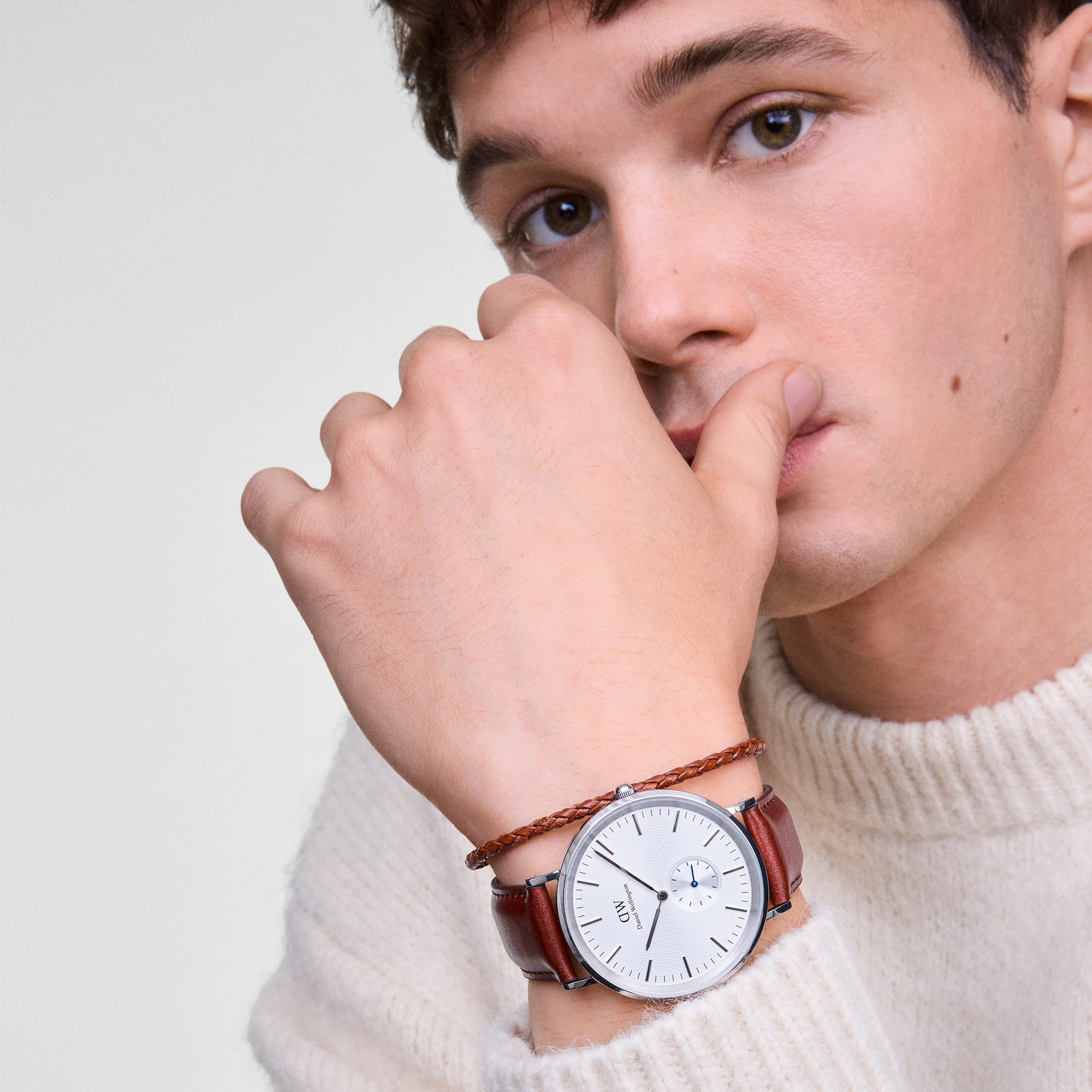 Daniel Wellington Classic Multi-Eye St Mawes Off-white Sunray Silver