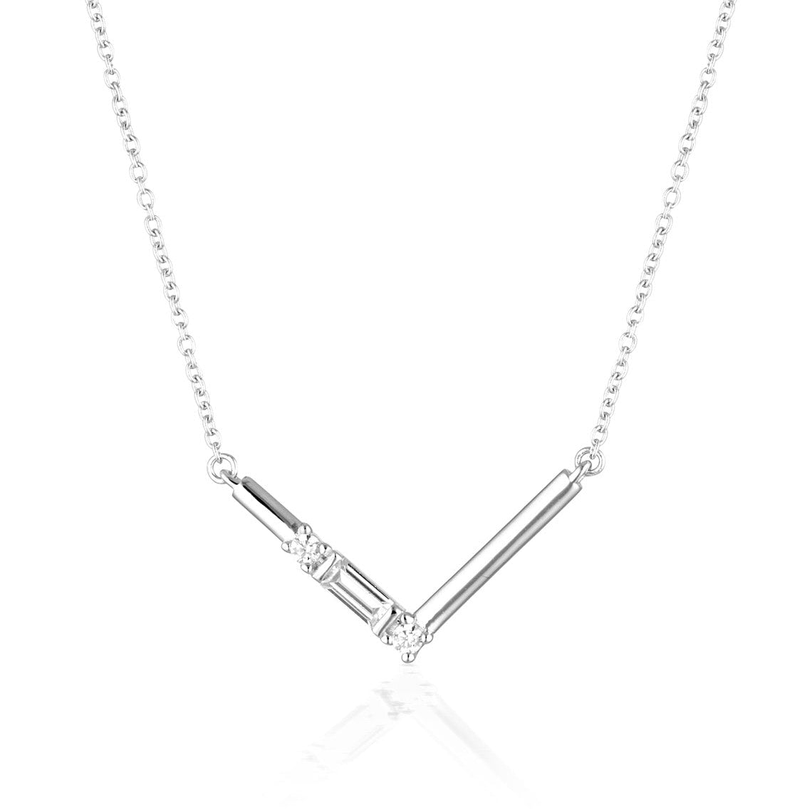 Georgini The Layered Edit Tiga Necklace Silver
