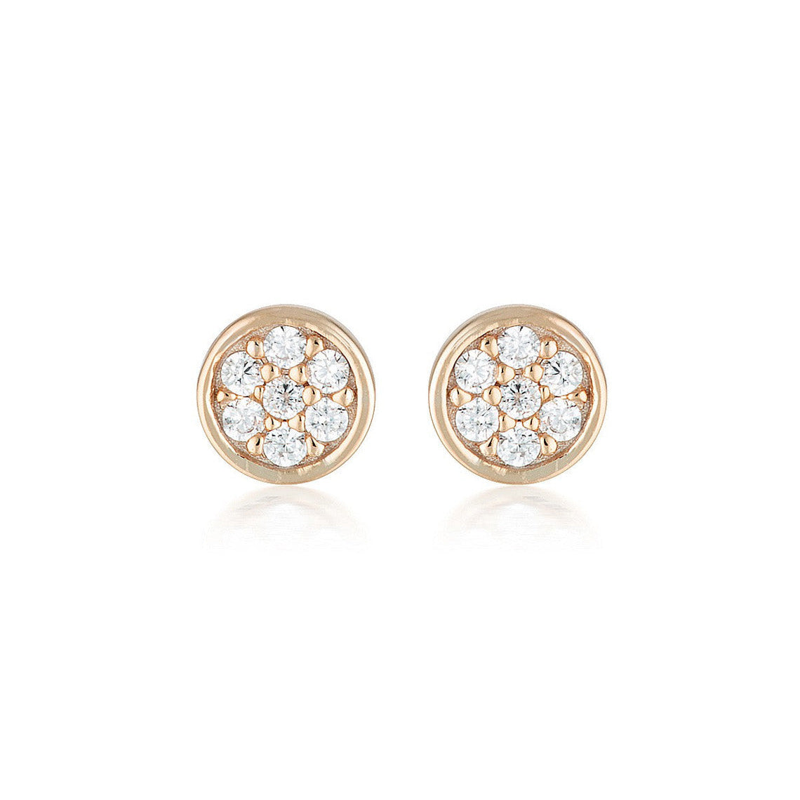 Dotti Stud Earring Rose Gold