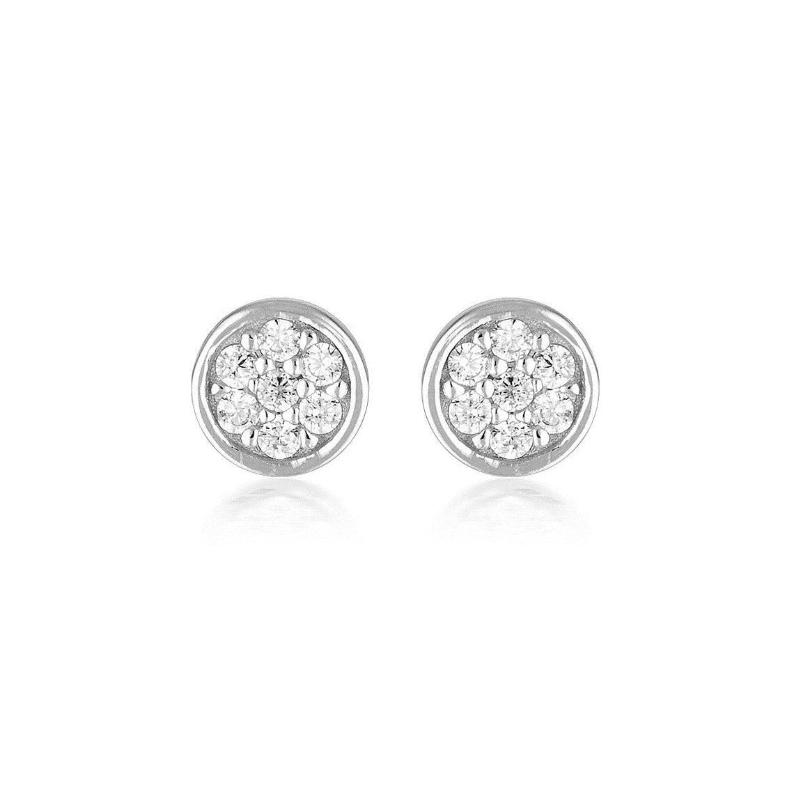 Dotti Stud Earrings Silver