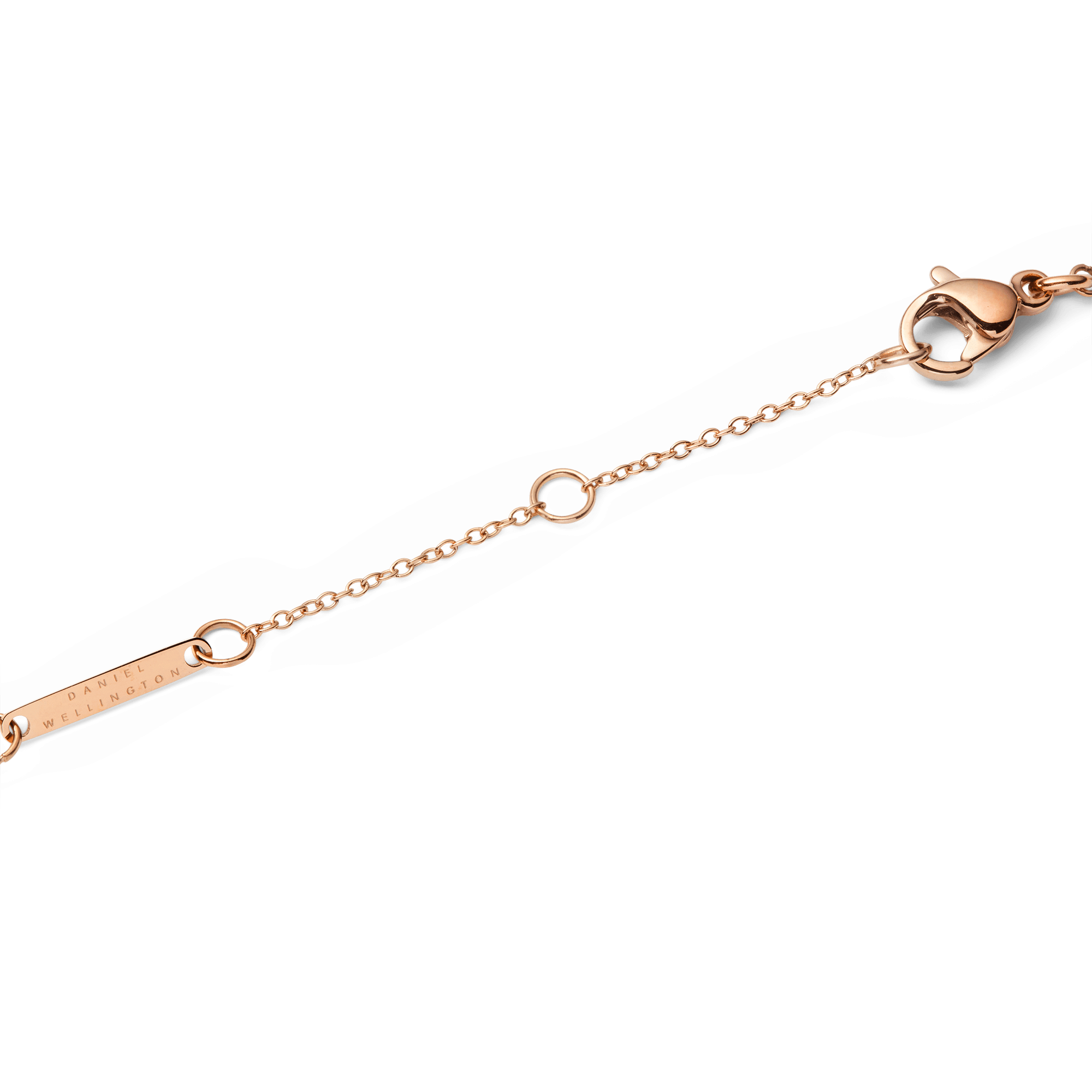 Daniel Wellington Audrey Necklace Tiger Eye Rose Gold